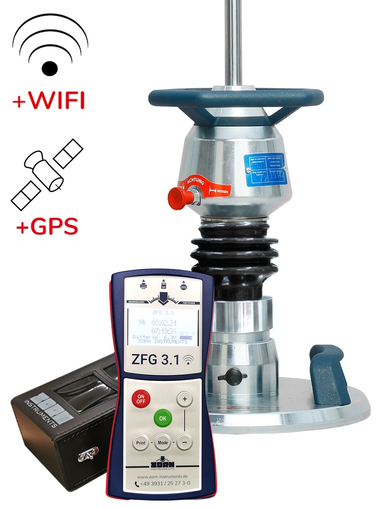 Light Weight Deflectometer ZORN ZFG 3.1