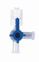 [2430600-02] Stopcocks w/Luer Connections; 3-way, male, 10/pk